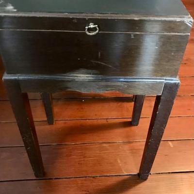 box table $60
13 1/2 X 9 1/2 X 21"