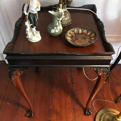 Chippendale style table $95
19" square X 28"