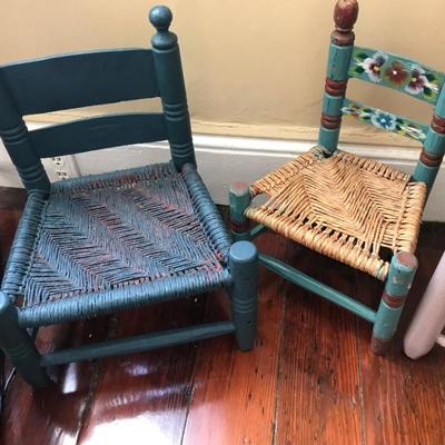 left $28 right $35 children chairs