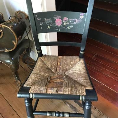 Hitchcock chair $45 as is