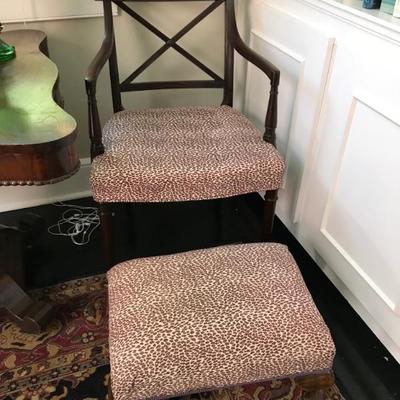 Federalist chair $225
stool $75