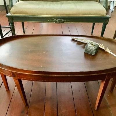 Georgian style coffee table $245
38 X 20 X 17"