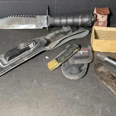 Knives & Vintage Gun Parts