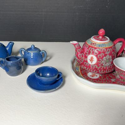 Occupied Japan & Chinese Mini Tea Sets