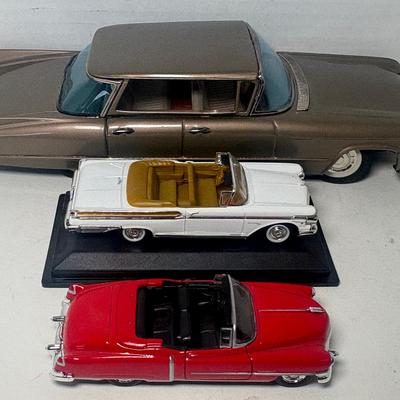 1963 Bandia Gold Cadillac Japanese Tin Friction Toy & More