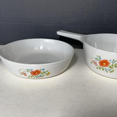 Corning Ware Wildflower Minuette Pans