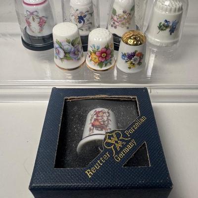 Kronach, Goebel, Reutter Porzellan & More Thimbles!