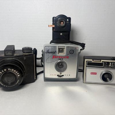 Vintage Imperial Kodak & Ansco Film Cameras 