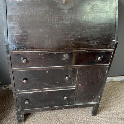 Drop Front Secretary Cabinet