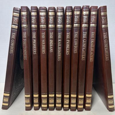 Time-Life Books "The Old West Series" (11 Volume Set) Leatherette