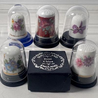 Royal Albert, Kudo Japan, Peter Gosling & More Thimbles