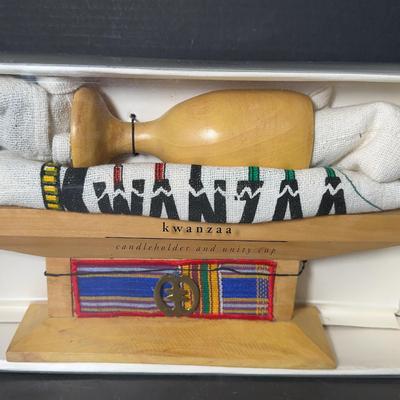 Kwanza Candleholder & Unity Cup Set