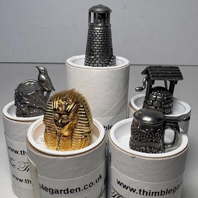 Pewter Thimbles From Thimble Collections