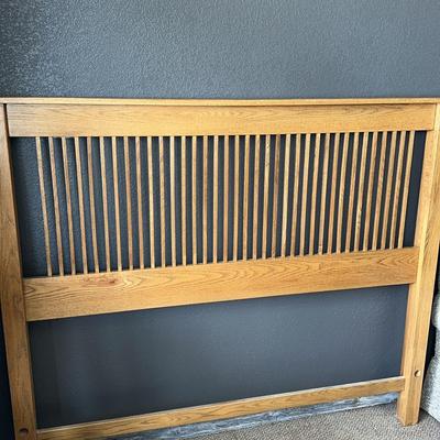 Mission Oak Queen Headboard