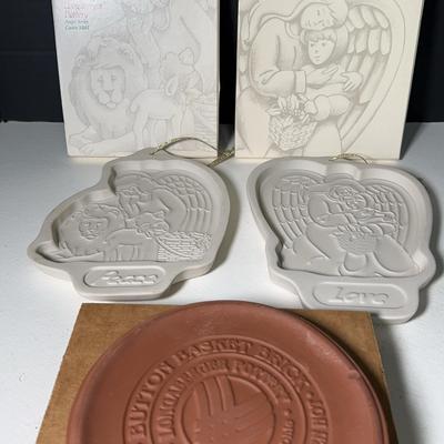 Longaberger Cookie Molds & Basket Brick