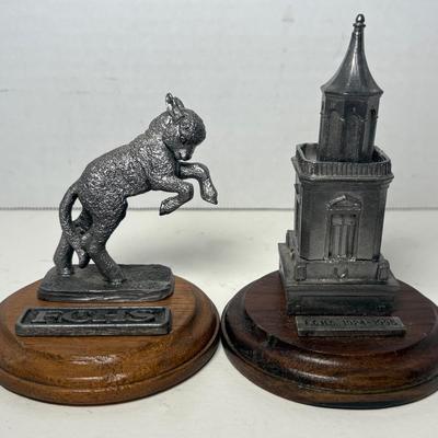 Ricker Pewter Sculptures For Fort Collins High School