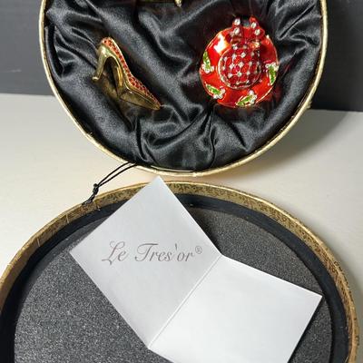 Le Tresor Jeweled Enamel Trinket Decor