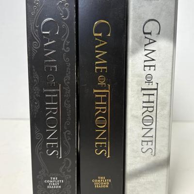 DVD Game of Thrones The Complete 1st, 2nd & 3rd Editions