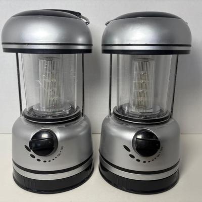Pair of Battery Powered Utility Lanterns 