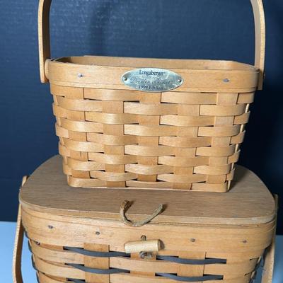 Dresden & New Small Purse Longaberger Baskets
