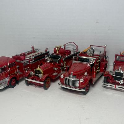 Diecast Model Fire Trucks Signature Models 