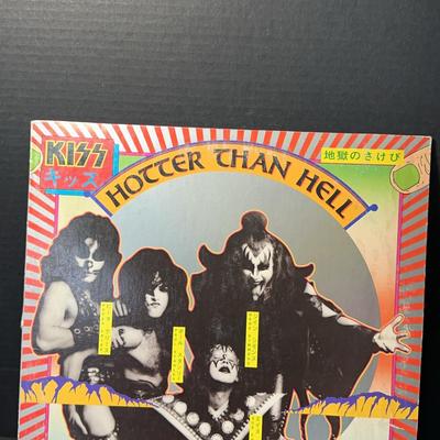 Kiss Hotter Than Hell On Vinyl