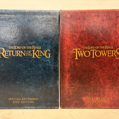 The Lord of the Rings 2nd & 3rd Special Extended DVD Edition