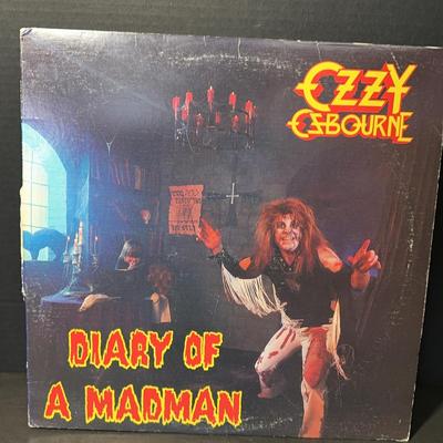 Ozzy Diary Of A Madman 1981 Vinyl Album