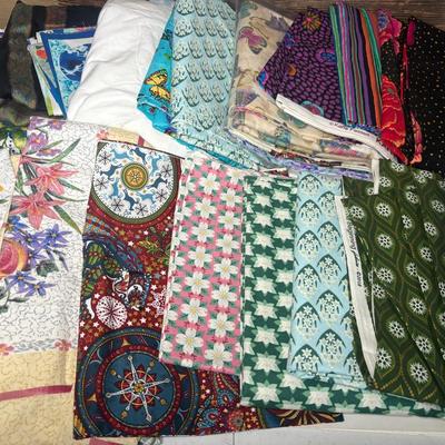 Small Collection Of Various Fabrics