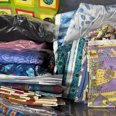 Mixed Tote of Various Cotton Fabrics