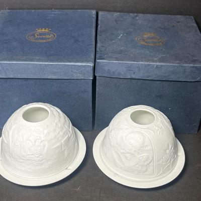 Sorelle Limoges Bisque Votive Light