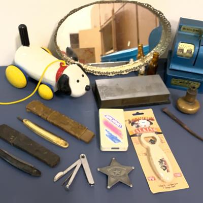 Coin Bank And Other Collectibles 