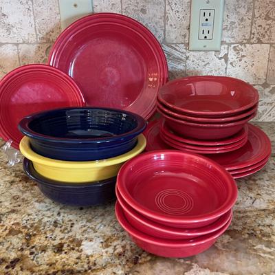 Fiesta Bowls And Plates