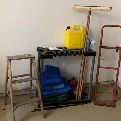 Hand Cart, Tarps And More
