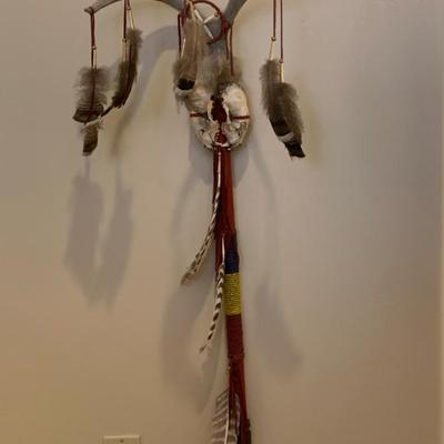 Vintage Native American Decorative Piece