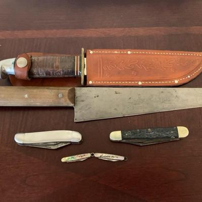 Vintage Knives And Pocket Knives