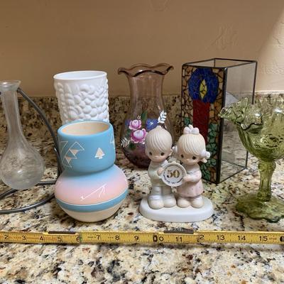 Various Vases And Decor