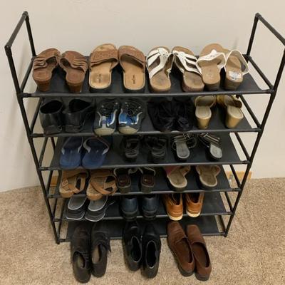 Shoe Rack And Shoes 