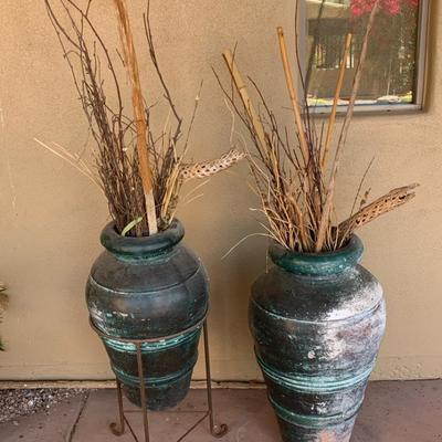 Large Outdoor Decorative Vases