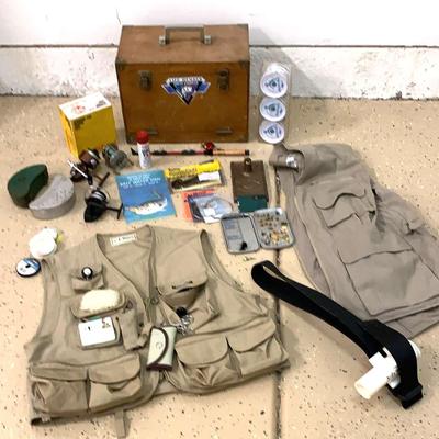 Fishing Reels And Other Items