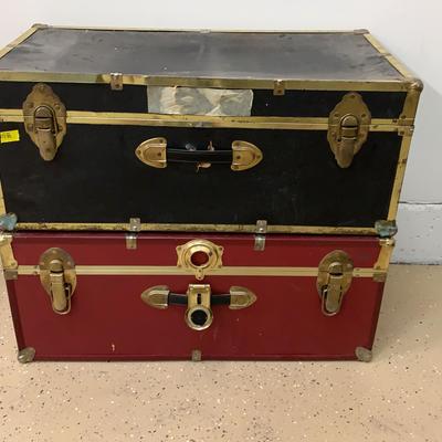 Two Vintage Trunks