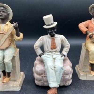 African American Bisque Figurines