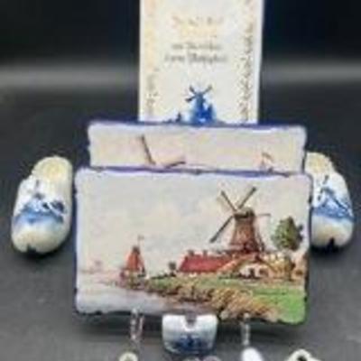Lot Of Delft Porcleain