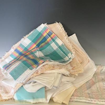 MCM Table Linens in Pastel Shades