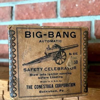 Conestoga ‘Big Bang’ Safety Celebrator Toy Cannon Model, Boxed