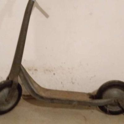 Vintage Metal Scooter