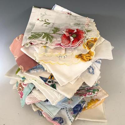 Vintage Handkerchief Collection (50+)