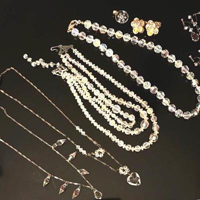 Crystal Jewelry, Vintage 