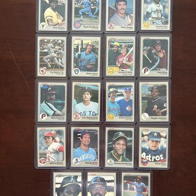 1983 Fleer Baseball Complete Set. Tony Gwynn, Wade Boggs, Ryne Sandberg Rookies
