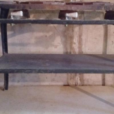 Antique Cast Iron Stove with 3 Burners